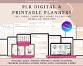 PLR Digital & Printable Planners Bundle